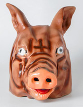 Животные - Латексная маска свиньи