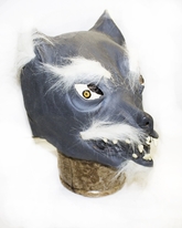 Волки и оборотни - Латексная маска волка