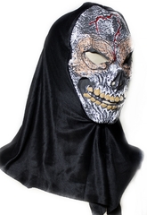 Карнавальные маски - Латексная маска Жуткий череп