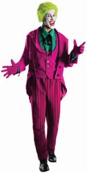 Мужские костюмы - Малиновый костюм Джокера Dlx