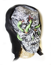 Зомби и Призраки - Маска черепа со змеями