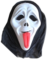 Страшные костюмы - Маска Крика с языком