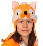 Карнавальные маски - Маска лисицы для взрослых