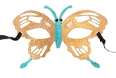Карнавальные маски - Маска Оранжевая Бабочка
