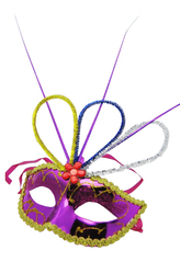 Карнавальные маски - Маска с цветком