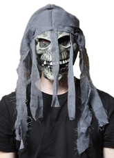 Страшные костюмы - Маска скелета с банданой