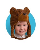 Детские костюмы - Меховая шапочка-маска Медвежонок