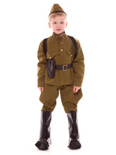 Профессии и униформа - Набор №1 Детский костюм солдата Dlx