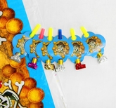 Праздничные костюмы - Набор пиратской посуды на 6 персон