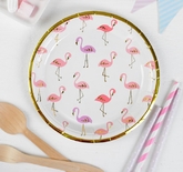 Аксессуары - Набор тарелок 6 шт Фламинго