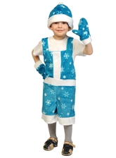 Дед Мороз и Снегурочка - Новогодний костюм для мальчика