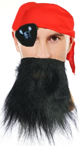 Пиратский набор с бородой