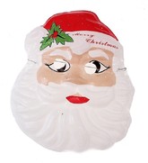 Праздничные костюмы - Пластиковая маска Дед Мороз
