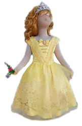 Мультфильмы - Платье принцессы Бэлль для девочки