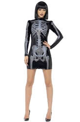 Зомби - Платье Стройный скелет