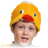 Детские костюмы - Плюшевая маска цыпленка