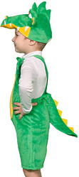 Костюмы на Новый год - Плюшевый детский костюм дракончика