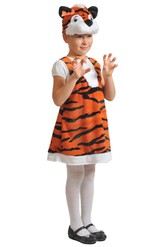 Детские костюмы - Плюшевый костюм тигрицы