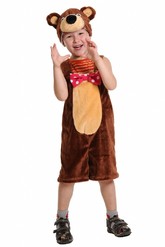 Детские костюмы - Плюшевый костюм циркового медведя