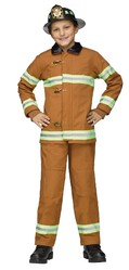 Профессии и униформа - Подростковый костюм пожарного Dlx
