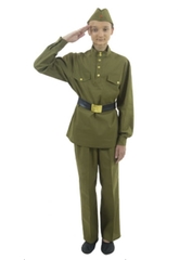 Военные и спецназ - Подростковый костюм военного