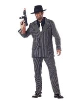 Ретро-костюмы 50-х годов - Полосатый костюм гангстера
