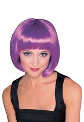 Пурпурный парик супер-модели