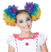 Клоуны и клоунессы - Разноцветные хвостики клоунессы