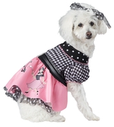 Ретро-костюмы 60-х годов - Розовое платье для собаки