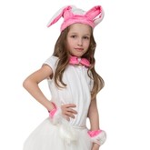 Детские костюмы - Розовый набор зайки