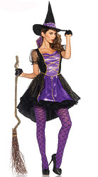 Костюмы на Хэллоуин - Секси костюм ведьмочки