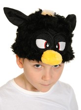 Детские костюмы - Шапочка-маска Ферби черная