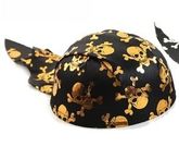 Пиратская тема - Шляпа-бандана с черепками