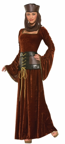 Средневековый костюм дамы