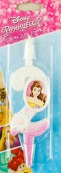 Принцессы - Свеча двойка Принцесса Disney