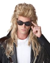 Ретро-костюмы 80-х годов - Светлый рок парик