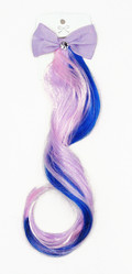 Костюмы для девочек - Цветная прядь с фиолетовым бантиком