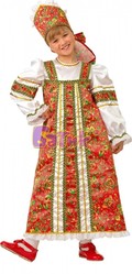 Русские народные костюмы - Узорчатый костюм Аленушки