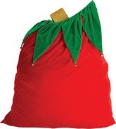 Новогодние костюмы - Вельветовый мешок для Санты