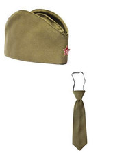 Праздничные костюмы - Военная форма Пилотка, галстук набор