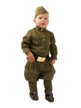 Национальные - Военный комплект детский