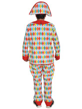 Клоуны - Взрослый костюм Арлекино