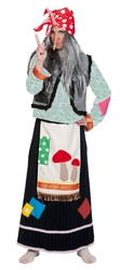 Баба Яга - Взрослый костюм Бабы Яги в ассортименте