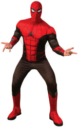 Супергерои и комиксы - Взрослый костюм Человека-паука делюкс