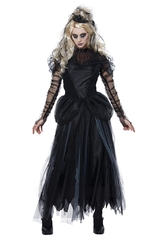 Принцессы - Взрослый костюм черной принцессы