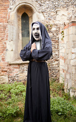 Темные силы - Взрослый костюм Кошмарной Монашки