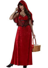 Красные шапочки - Взрослый костюм красной шапочки для хэллоуина