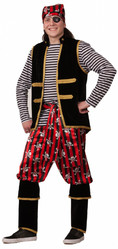 Пираты и разбойники - Взрослый костюм Пирата