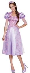 Принцессы и принцы - Взрослый костюм принцессы Рапунцель
