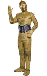 Звездные воины - Взрослый костюм Робота C-3PO